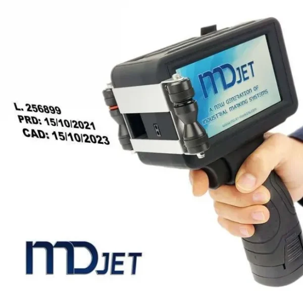 Fechadora / Loteadora manual inkjet - MDJET Mobile 300