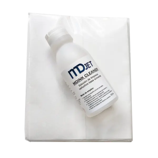 KIT de limpieza completo para cartuchos de tinta solventes