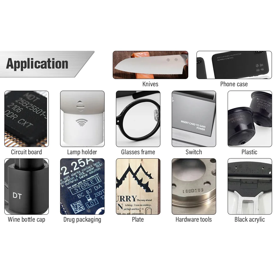 Máquina de grabado láser de fibra 20W portátil MDJET DESKTOP LD-20 - Imagen 3