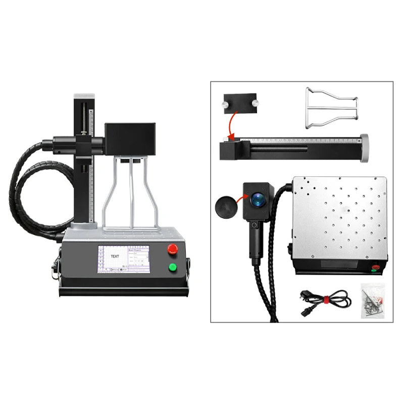 Máquina de grabado láser de fibra 20W portátil MDJET DESKTOP LD-20 - Imagen 5