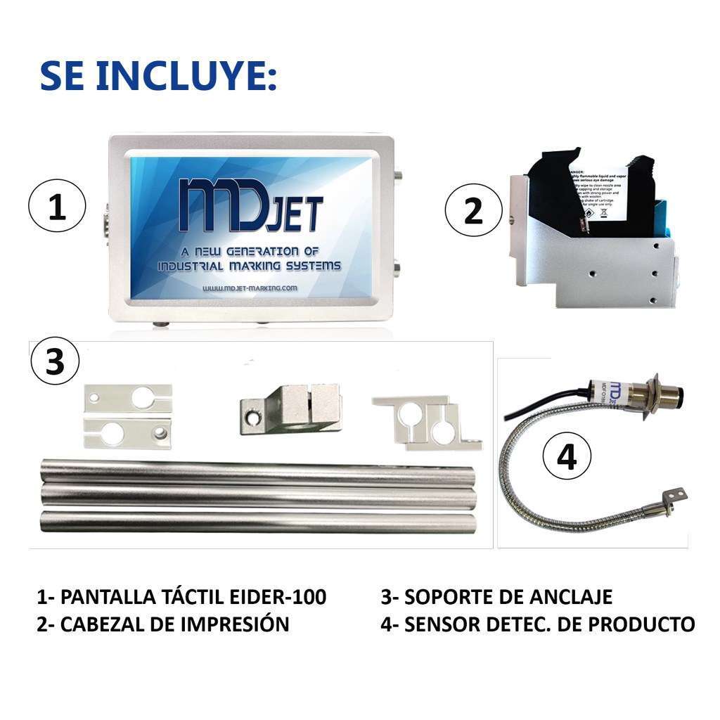Impresora industrial automática en línea - MDJET HR1 PRO - Imagen 3