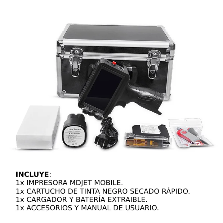 Fechadora / Loteadora manual inkjet - MDJET Mobile 300 - Imagen 3