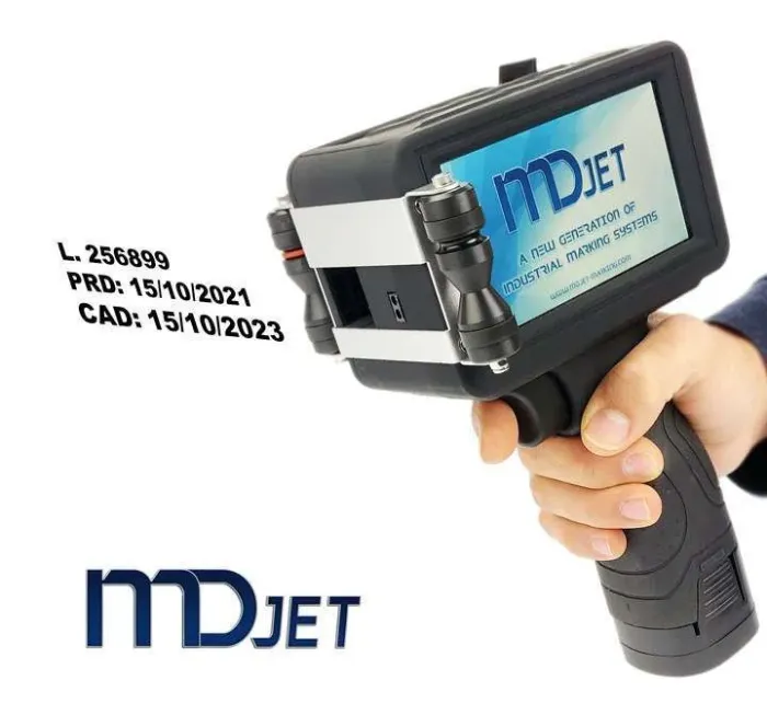 Fechadora / Loteadora manual inkjet - MDJET Mobile 300