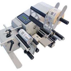 Etiquetadora Semi-Automática 300 mm para productos cilíndricos